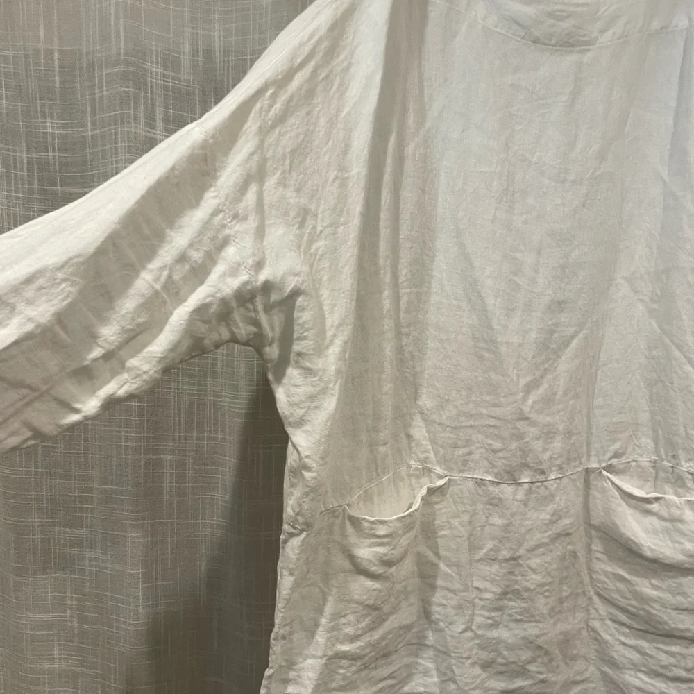 Metta Melboune Linen/Canvas Tunic Dress - Picture 4 of 5